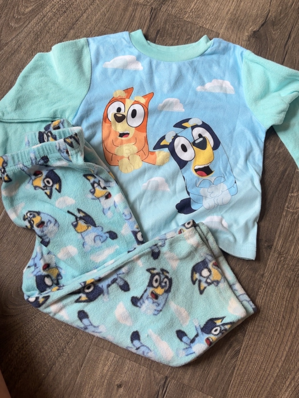 Fleece Bluey Pajamas